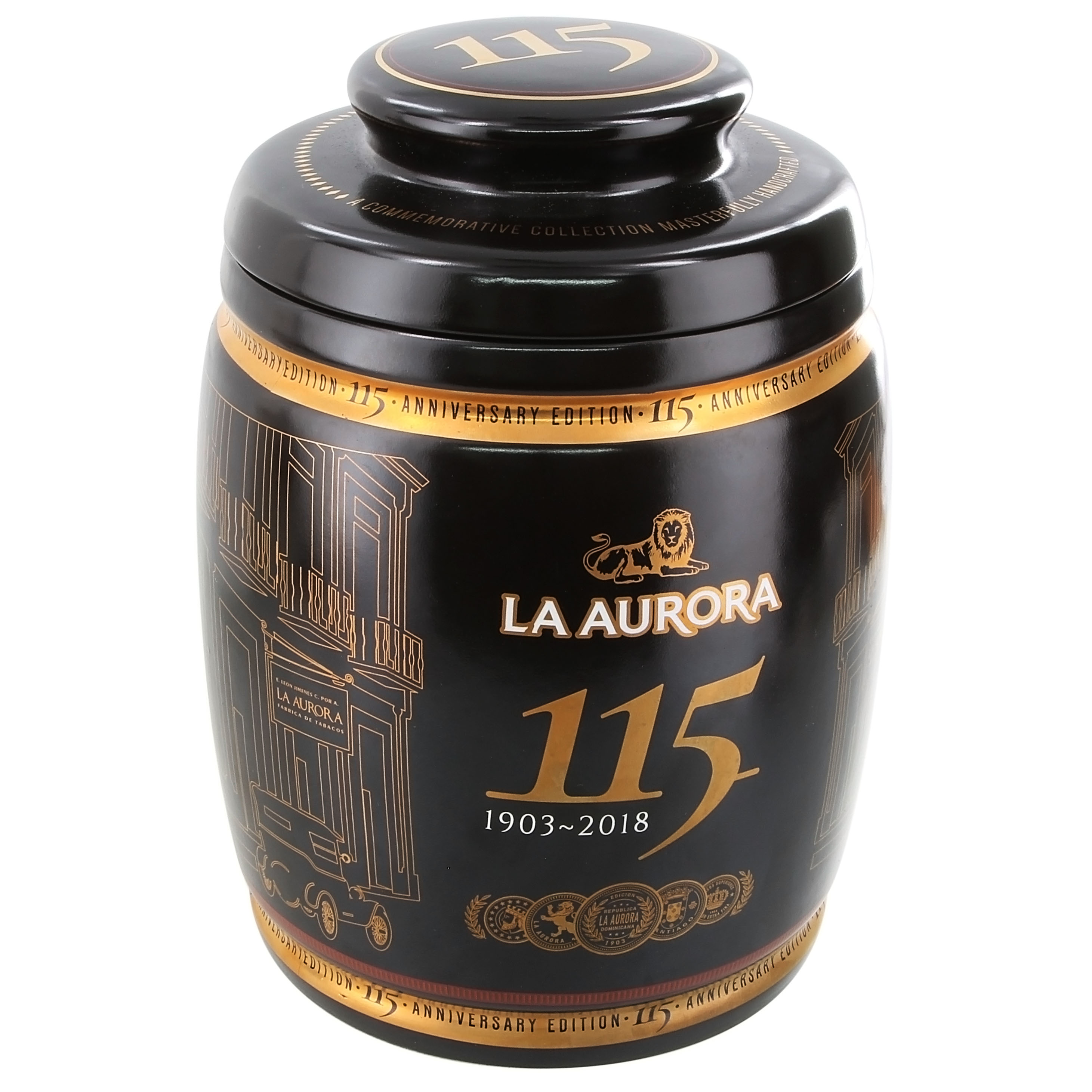 La Aurora 115th Anniversary Jar